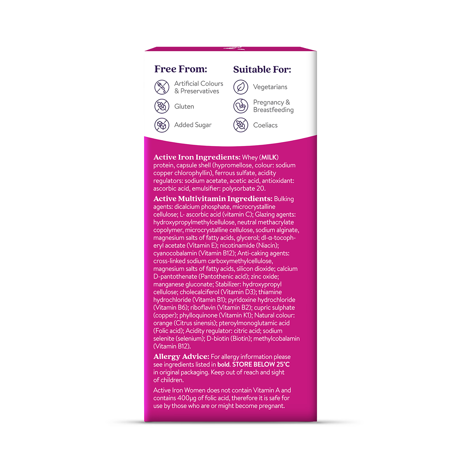 Active Iron for Women 60 Capsules
