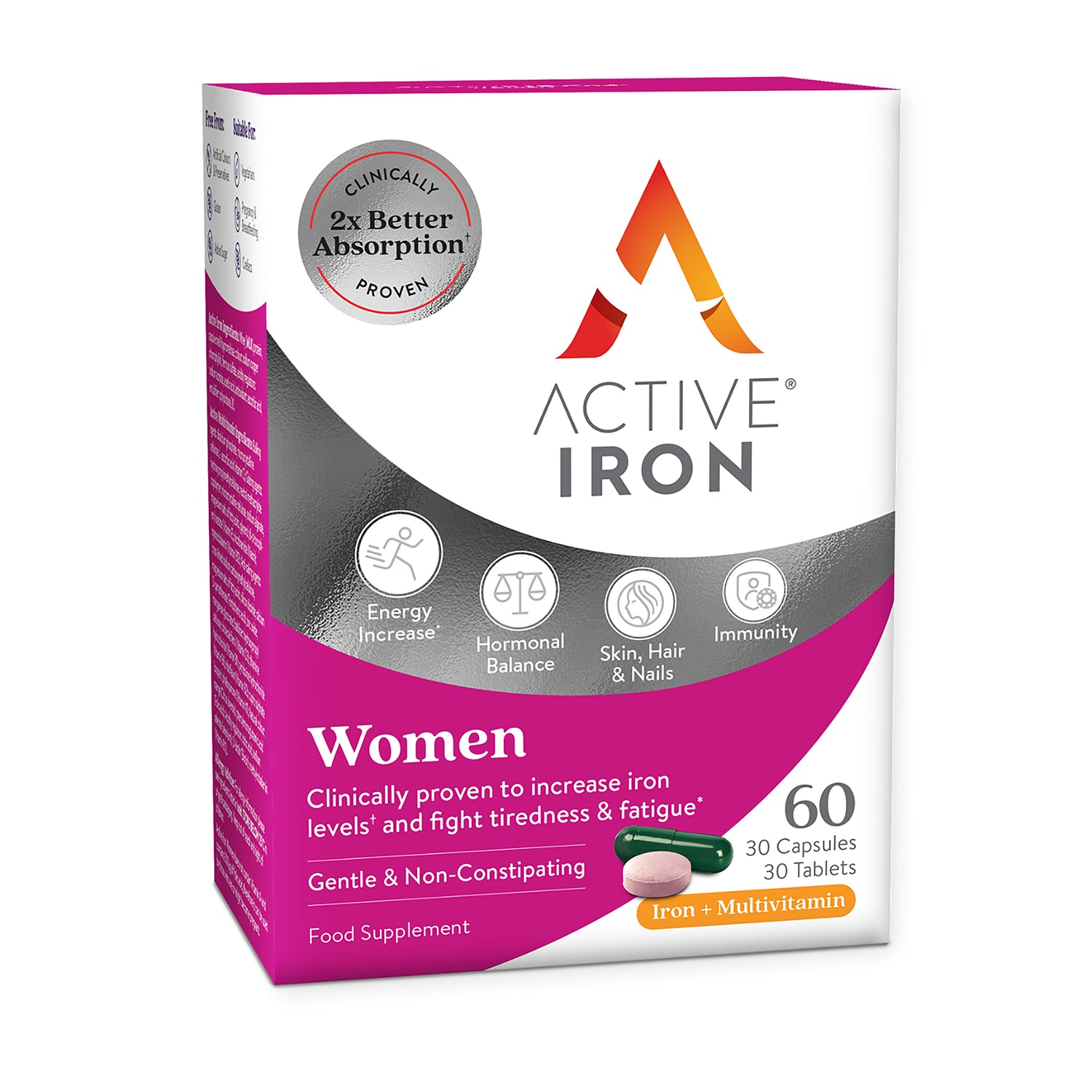Active Iron for Women 60 Capsules