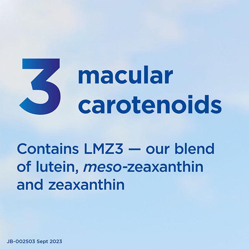 Eye Health Supplement with Lutein, Zeaxanthin, and Vitamins, 90 Capsules (1 Month Supply)