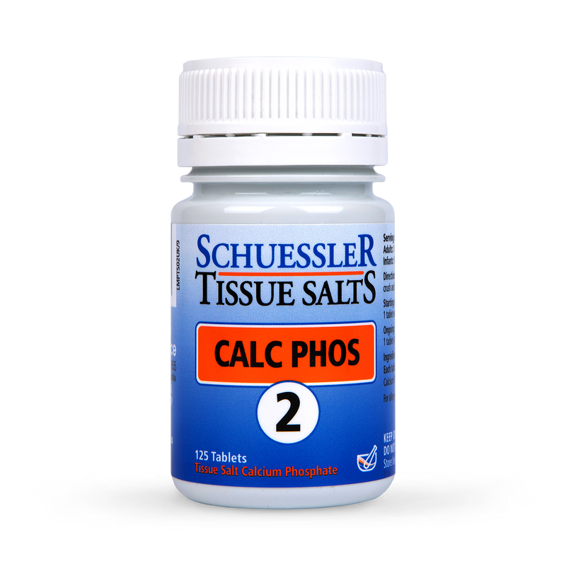 Calcium Phosphate Homeopathic Tablets for Bone and Teeth Health 125 Tablets