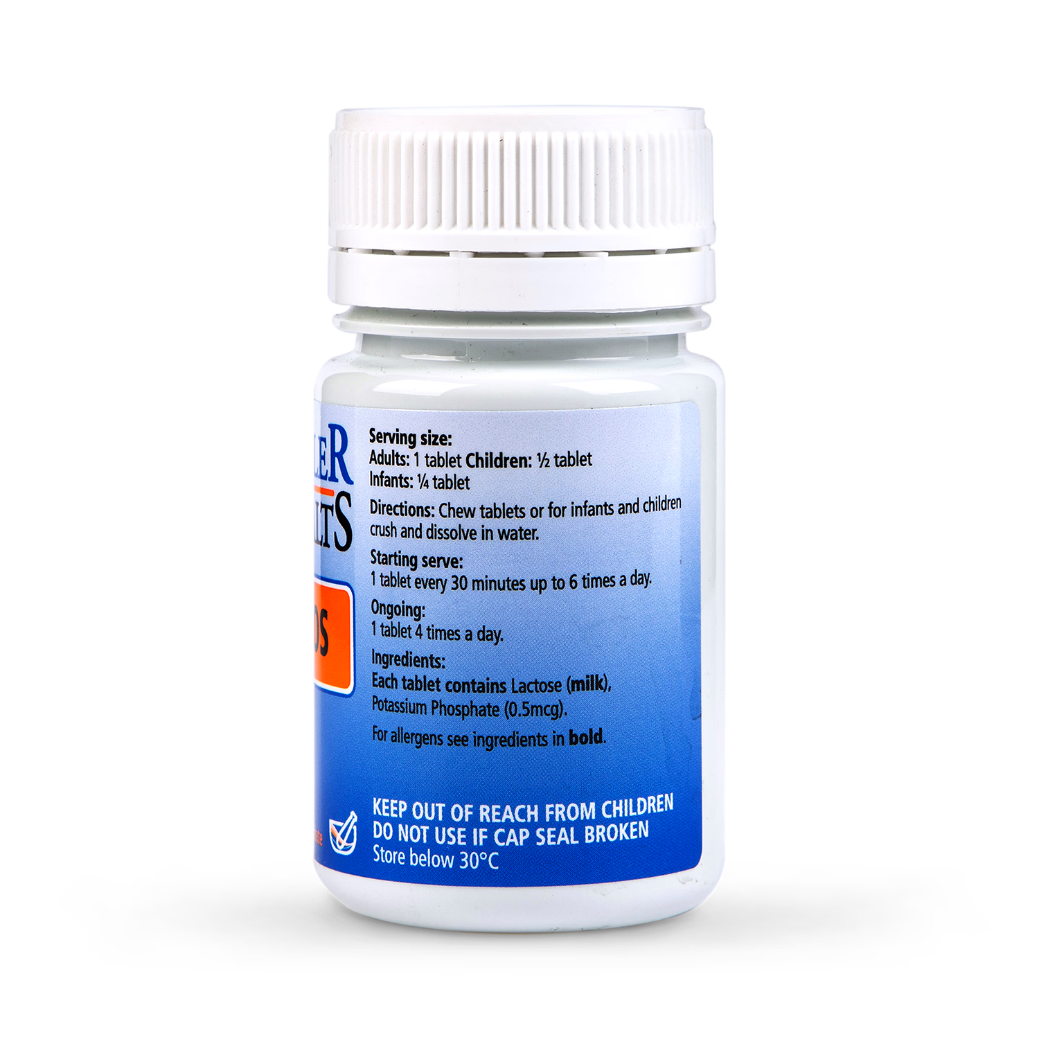 Potassium Phosphate Homeopathic Tissue Salt Support Tablets 125s