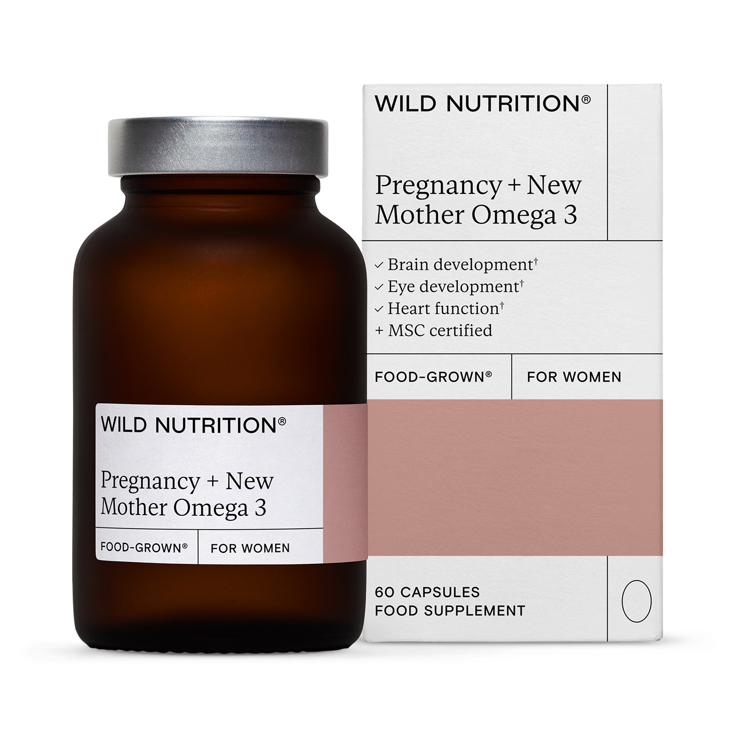 Pregnancy and New Mother Omega 3 Fish Oil 60 Capsules