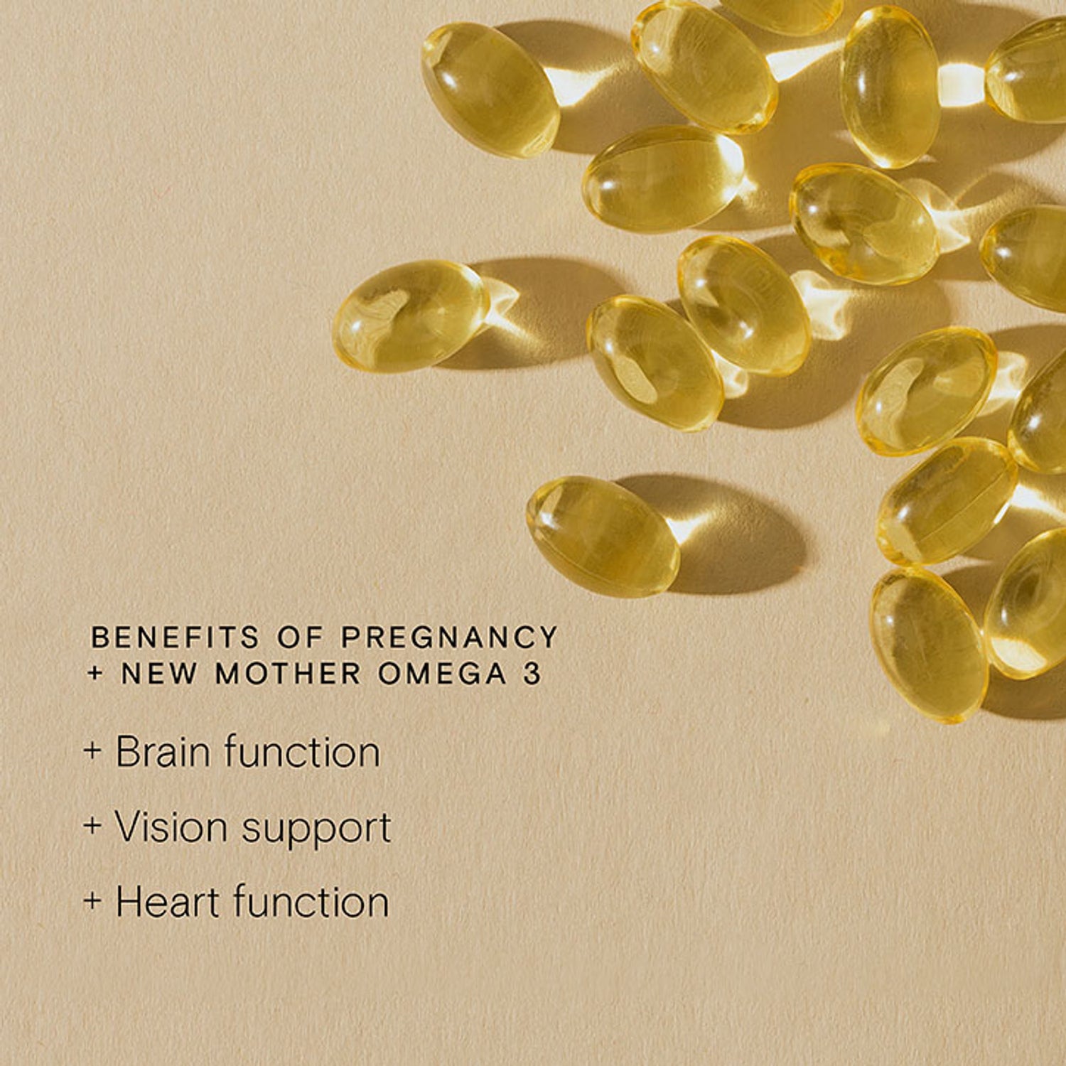 Pregnancy and New Mother Omega 3 Fish Oil 60 Capsules