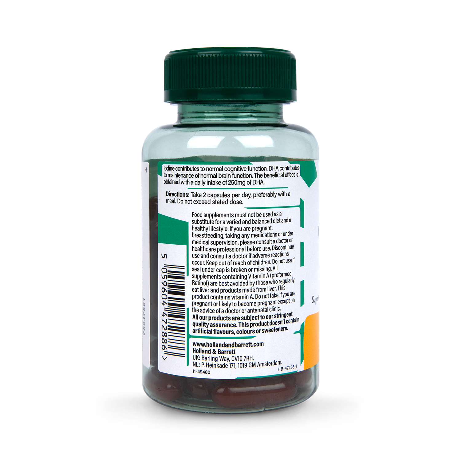 Holland Barrett Teen Brain Health With Omega 60 Softgel Capsule