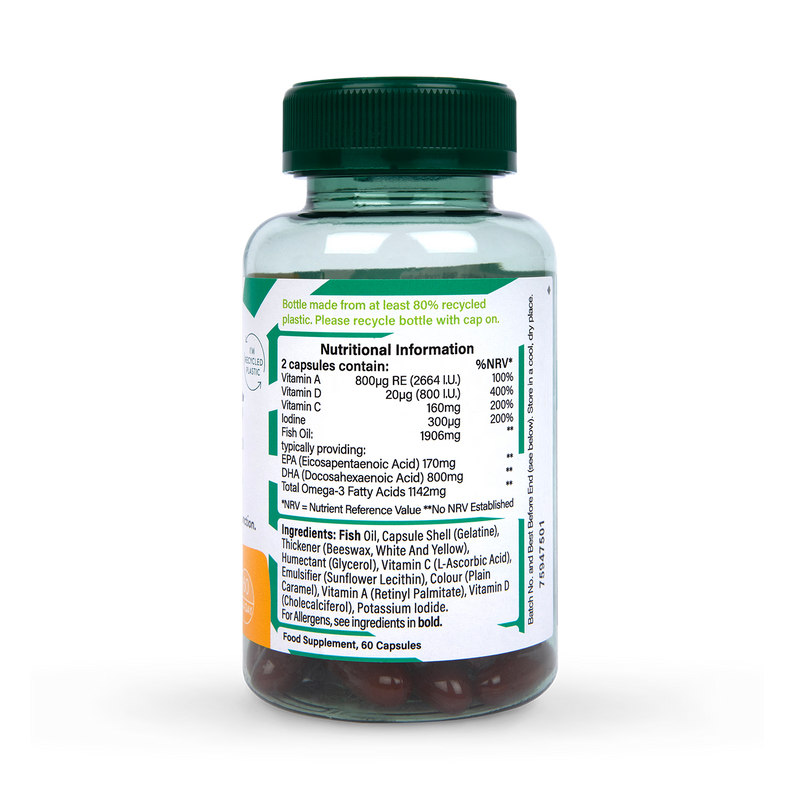 Holland Barrett Teen Brain Health With Omega 60 Softgel Capsule