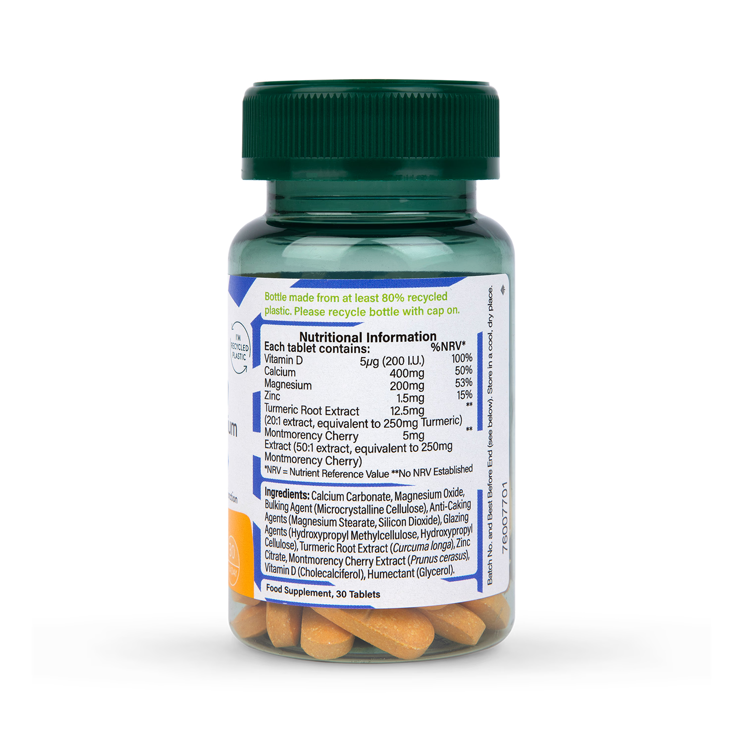 Holland Barrett Teens Growing Active Calcium Vitamin D Magnesium 30 Tablets