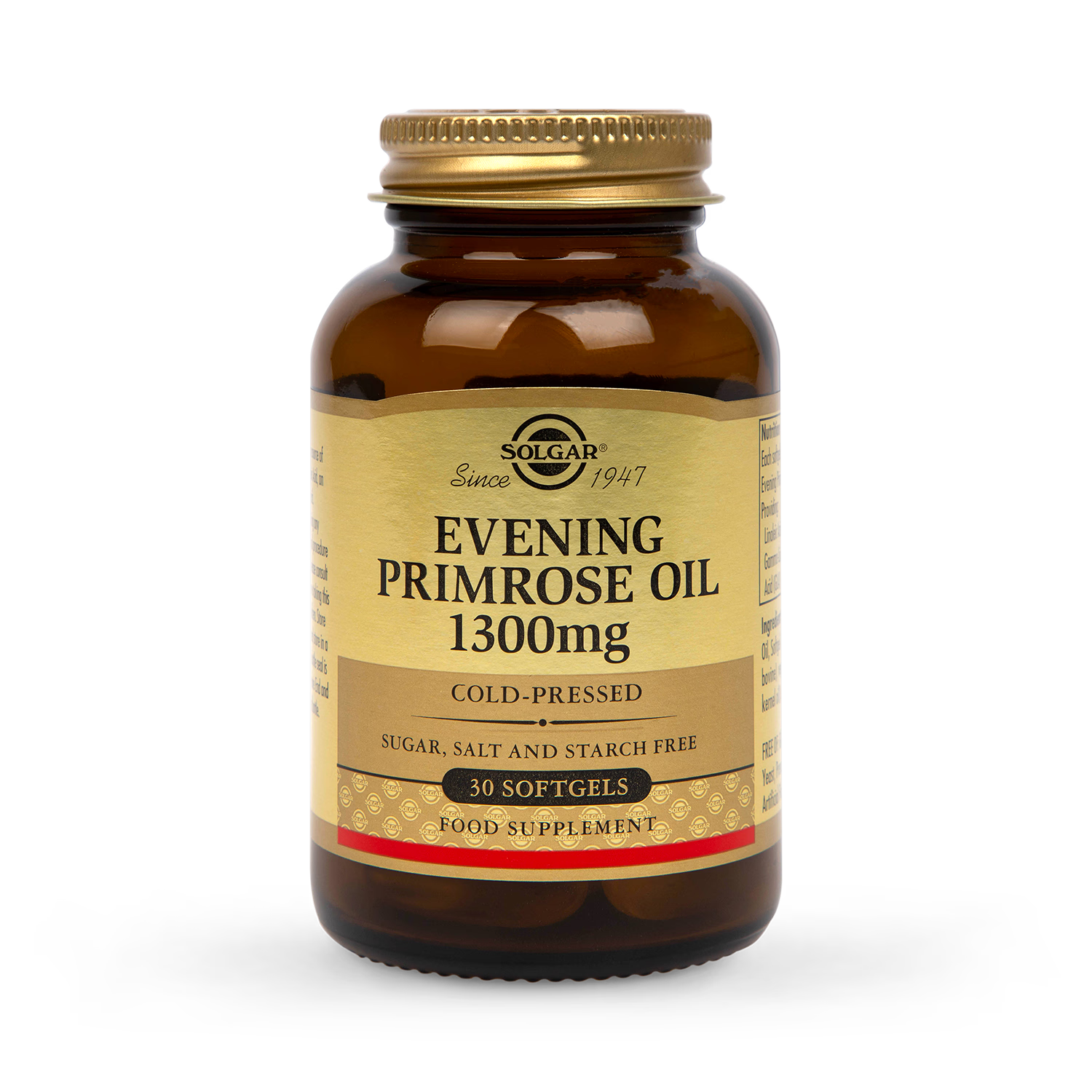 Evening Primrose Oil 1300mg 30 Softgels