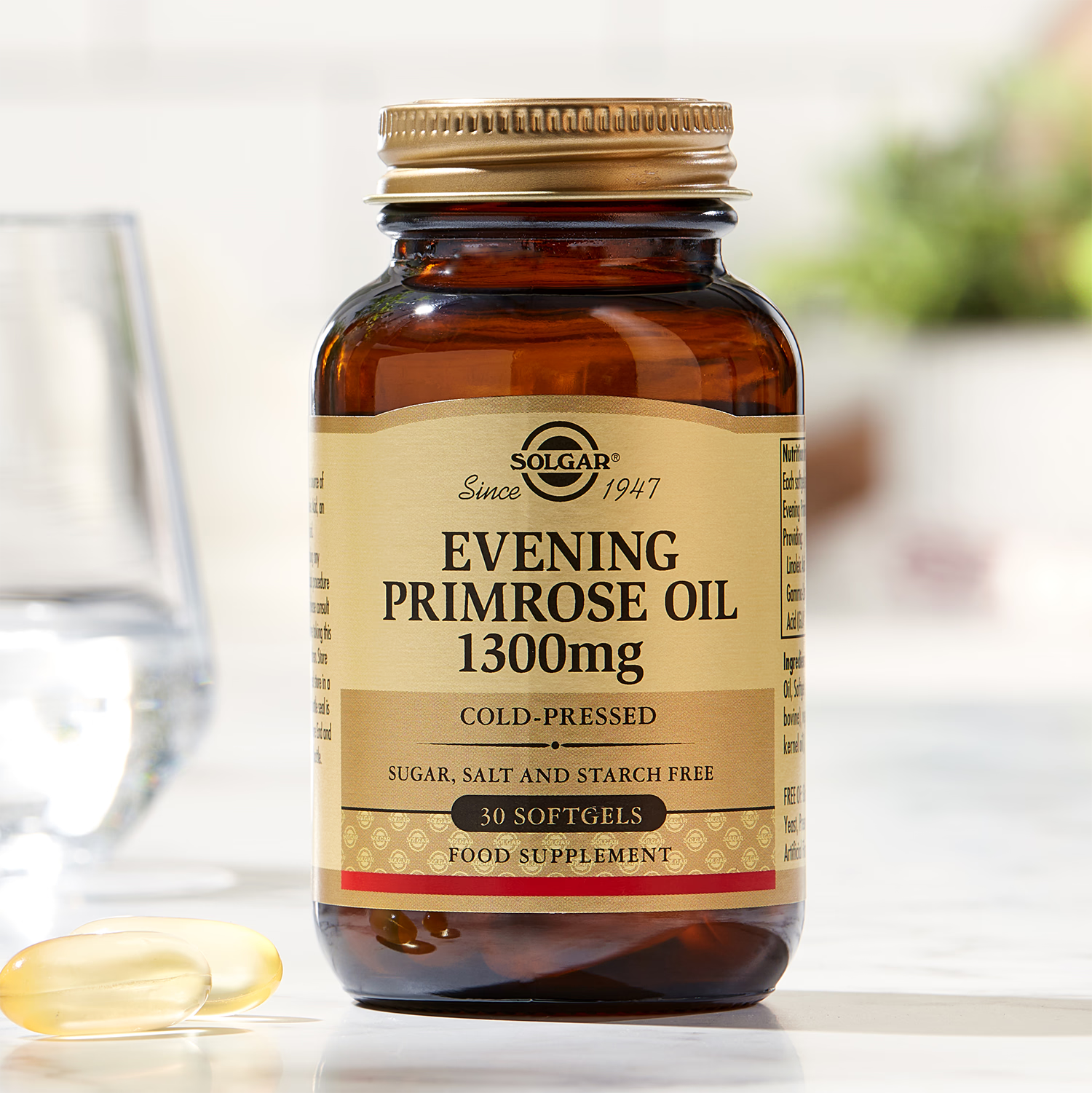 Evening Primrose Oil 1300mg 30 Softgels