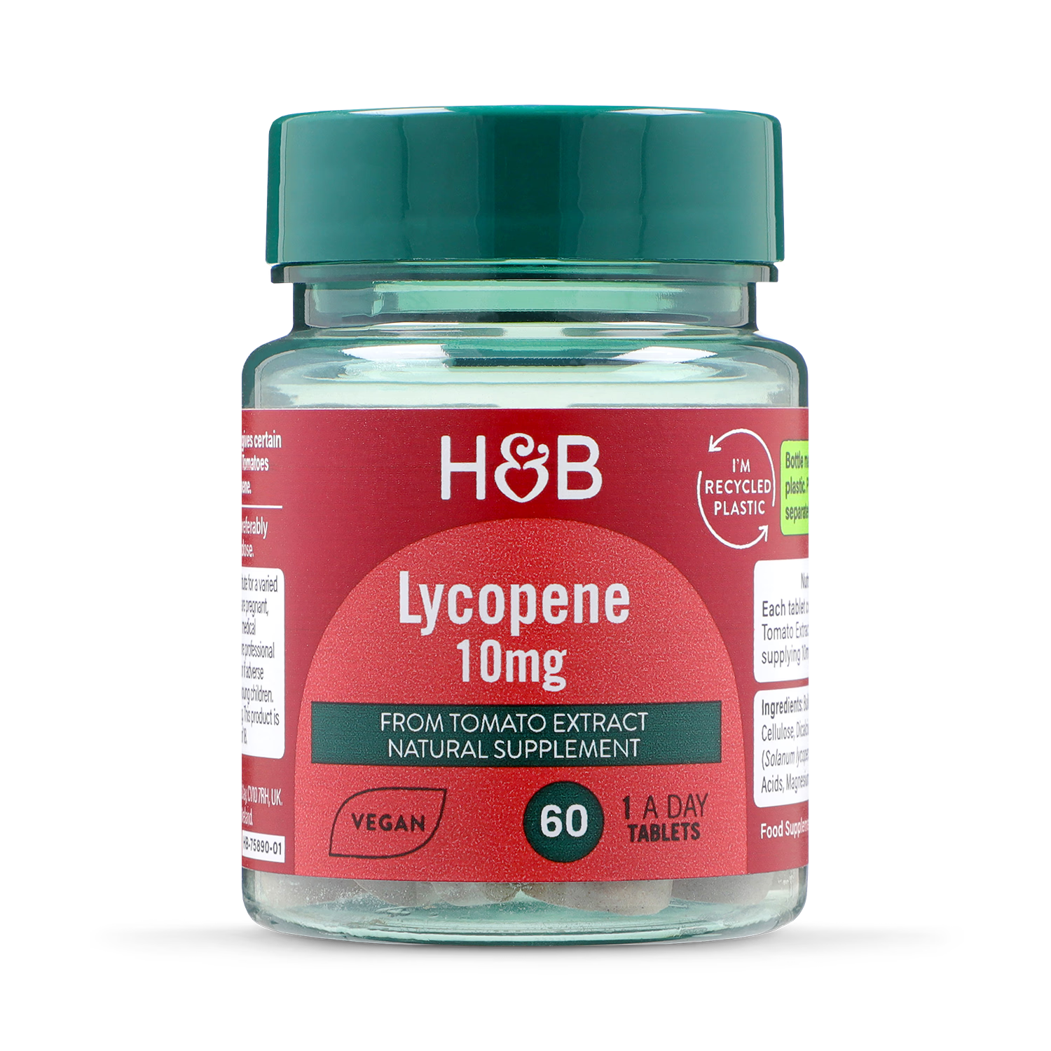 Holland Barrett Lycopene 10mg 60 Tablets