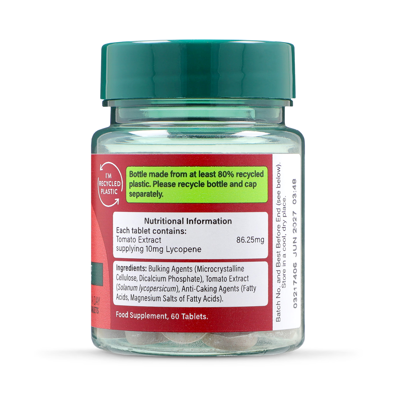 Holland Barrett Lycopene 10mg 60 Tablets