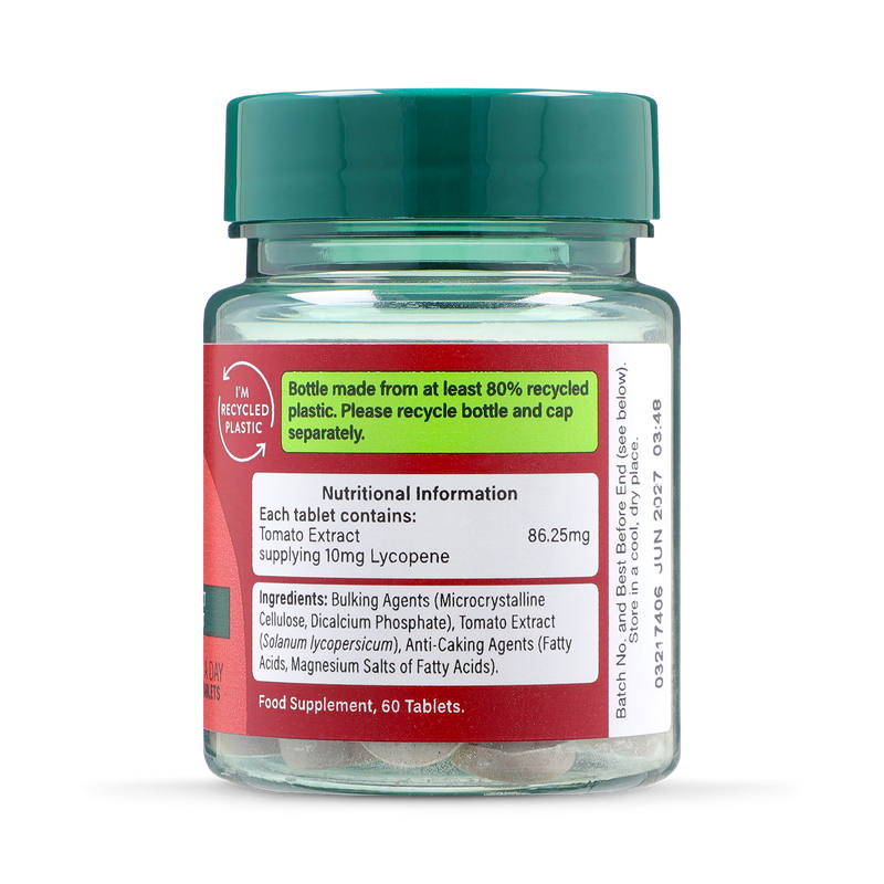 Holland Barrett Lycopene 10mg 60 Tablets