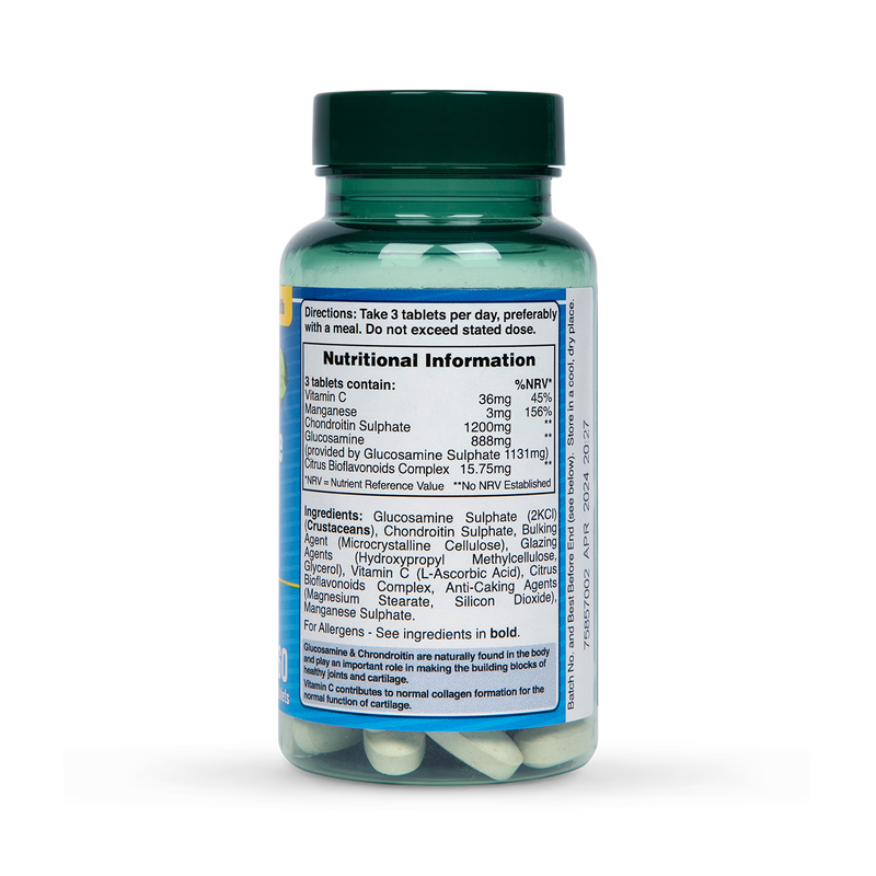 Holland Barrett High Strength Glucosamine Sulphate Chondroitin 60 Tablets