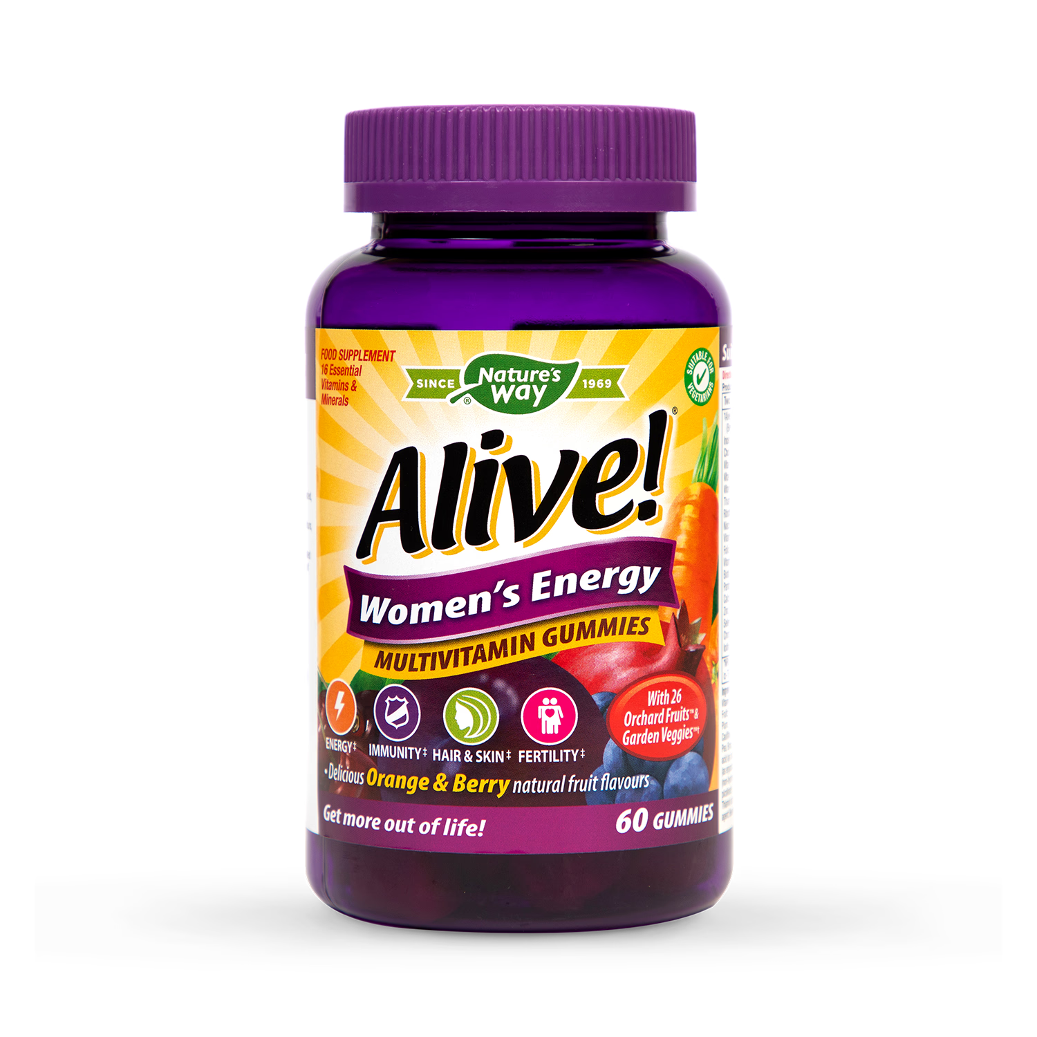 Women's Energy Multivitamin 60 Gummies