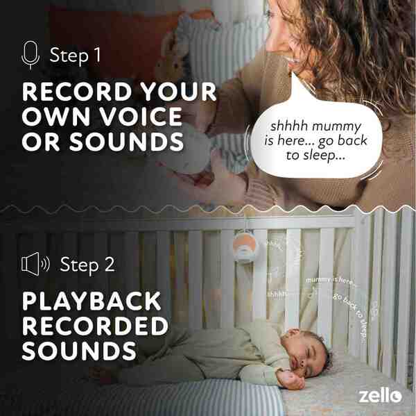 Zello YourVoice Portable White Noise Machine
