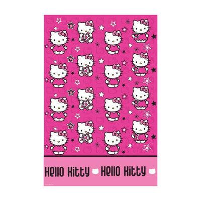 Superdrug Hello Kitty Plastic Stars Tablecloth- Buy online at McGrocer