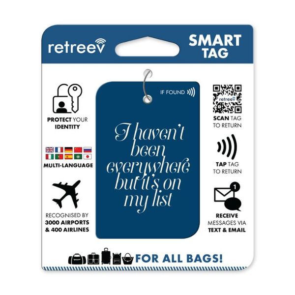 Retreev SMART Tag - I havent been everywhere