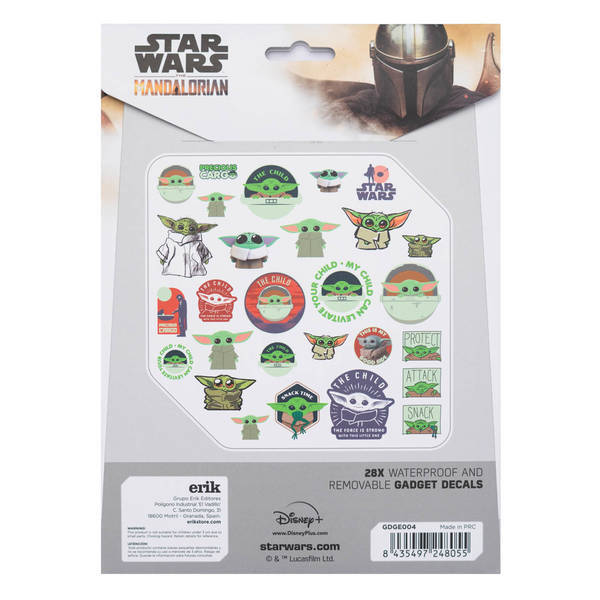 Star Wars: The Mandalorian Tech Stickers (Pack of 28)