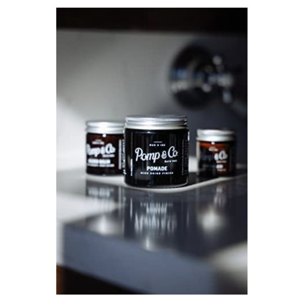 Pomp & Co High Shine, Medium Strong Hold Pomade 120ml
