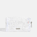 Skinnydip London White Bow Makeup Bag 100% TPU