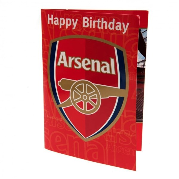 Arsenal FC Musical Birthday Card