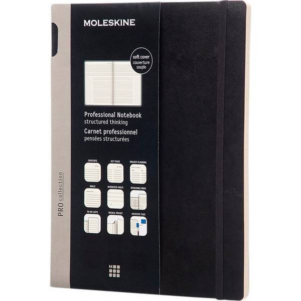 Moleskine Pro XL Soft Cover Notebook