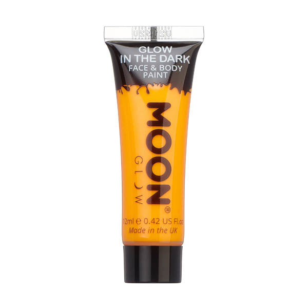 Moon Glow - Glow in the Dark Face Paint - Orange