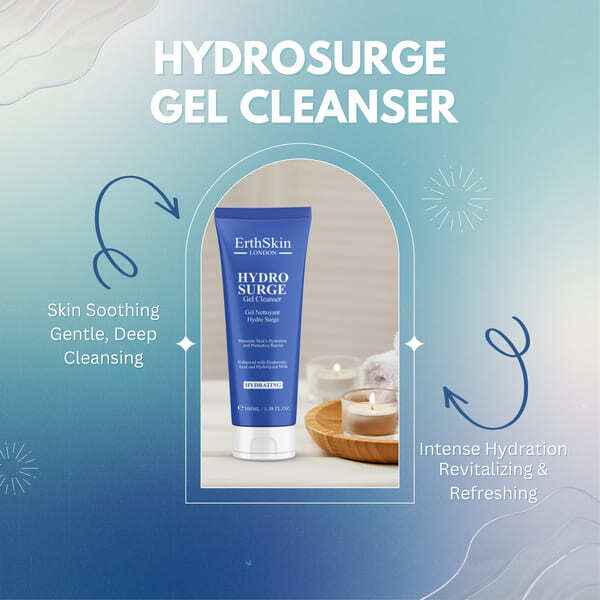 ErthSkin - Hydro surge Gel Cleanser 100ml
