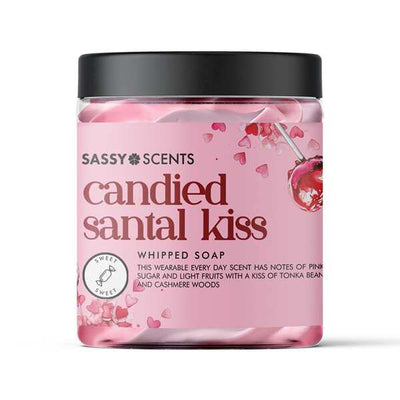 Superdrug Sassy Scents Candied Santal Kiss Whipped Soap 115g- Buy online at McGrocer