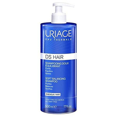 Superdrug Uriage Eau Thermale DS Hair Soft Balancing Shampoo 500ml- Buy online at McGrocer