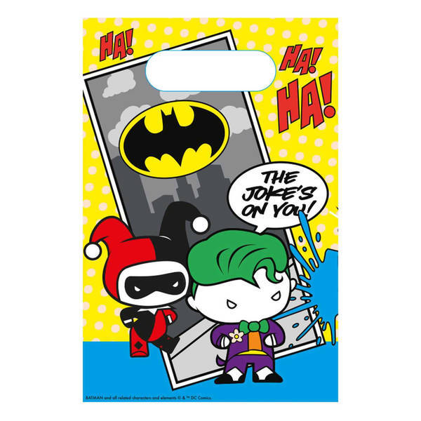 DC Comics Batman Paper The Joker Party Bags (Pack of 8)