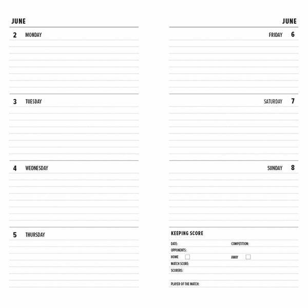 Chelsea FC 2025 Slim Diary