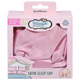 The Vintage Cosmetic Company Satin Pink Sleep Cap