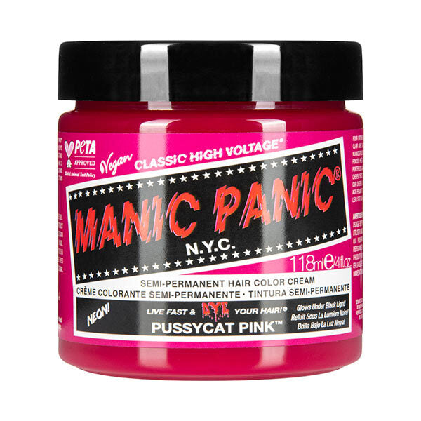 Manic Panic High Voltage Hair Dye Pussycat Pink 118ml