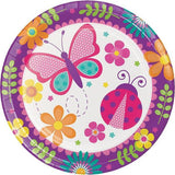 Creative Party Paper Butterfly Dinner Plate (Pack of 8)