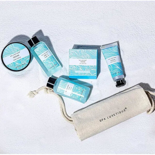 Livingandhome 6pcs Ocean Soap Bath Gifts Set