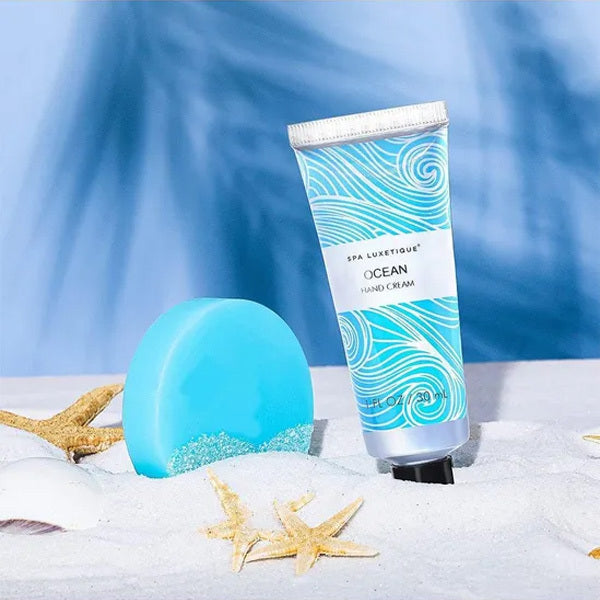 Livingandhome 6pcs Ocean Soap Bath Gifts Set