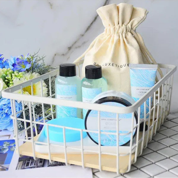 Livingandhome 6pcs Ocean Soap Bath Gifts Set