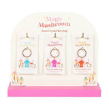 Something Different Mushroom Crystal Keyring (Pack of 18)