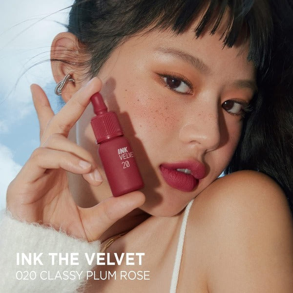 Peripera Ink The Velvet Tint #20 Classy Plum Rose 4g