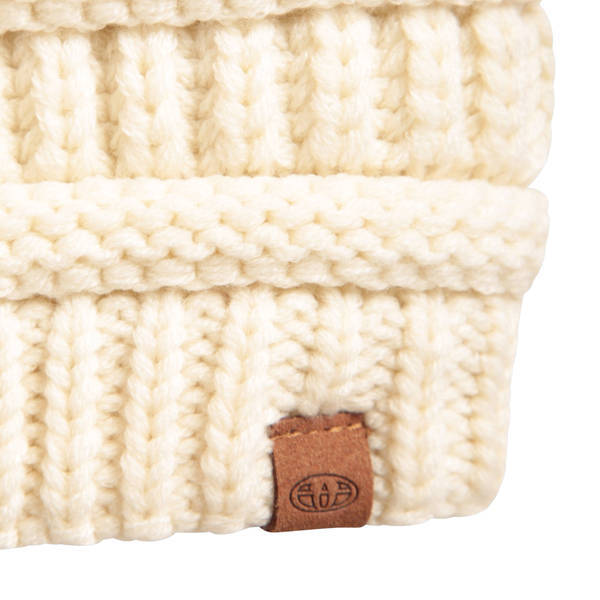Animal Womens Hali Cable Knit Faux Fur Lined Snood