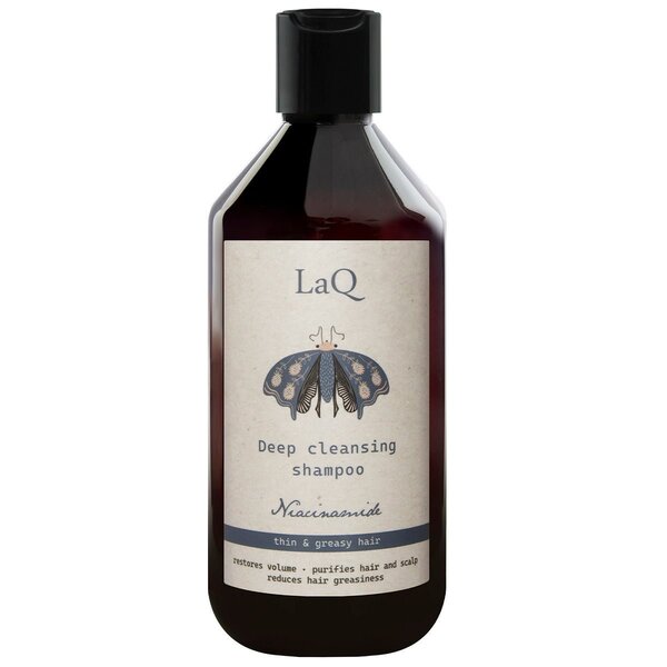 LaQ Deep Cleansing Shampoo with NIACINAMIDE 300ml