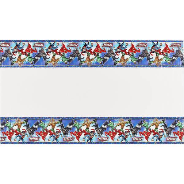 Justice League Plastic Characters Party Table Cover