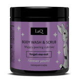 LaQ Body Wash & Scrub - FORGET-ME-NOT 220g