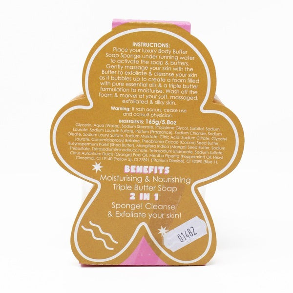 Bomb Cosmetics Body Buffer Soap Sponge - Bake It 'Til You Make It