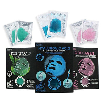 Superdrug Skin Treats Hydrogel Face Masks Gift Set - 6 Pieces- Buy online at McGrocer