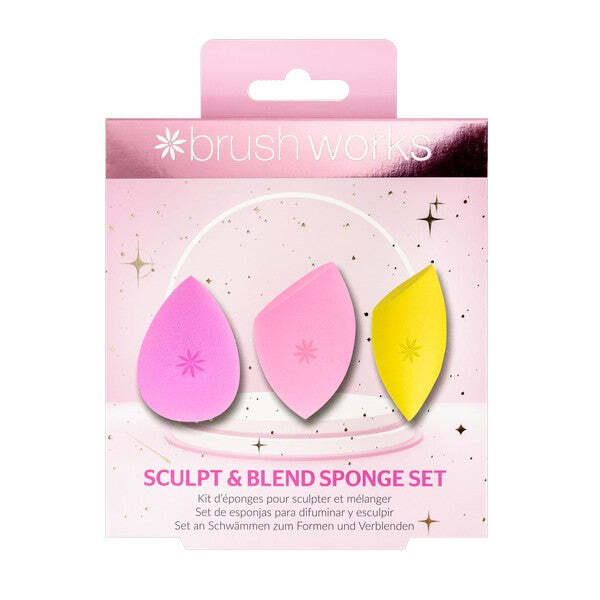 Brushworks Sculpt & Blend Sponge Set