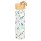 Something Different Ditsy Floral Glass Water Bottle