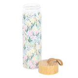 Something Different Ditsy Floral Glass Water Bottle