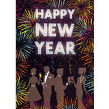 Simon Elvin Couples New Year Wishes Cards (Pack of 6)
