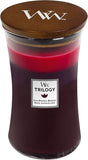 Woodwick Large Trilogy SunRipened Berries Candle 610g